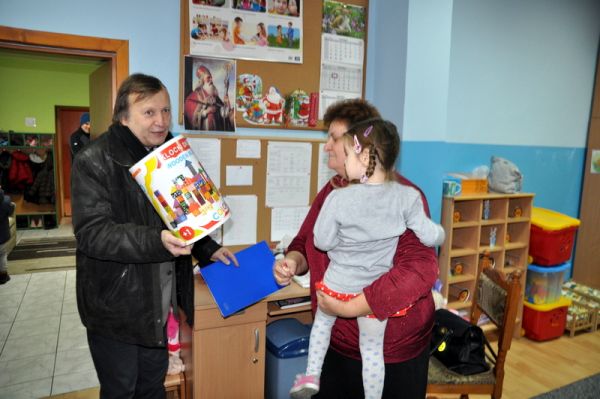 Święty Mikołaj odwiedził przedszkolaków