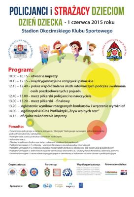 Policjanci i strażacy dzieciom