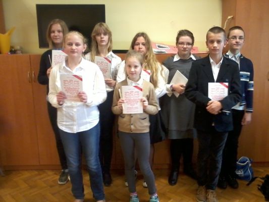 Mistrzowie konkursu ortograficznego