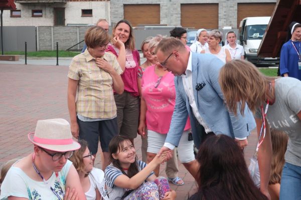 Z wizytą u pielgrzymów