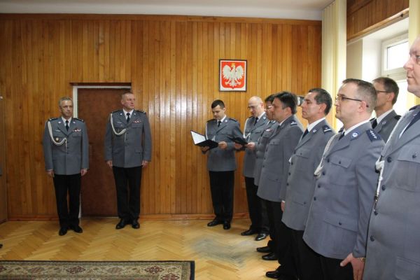 Pożegnanie komendanta Romana Gurgula