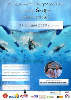 Zawody pływackie z okazji Święta Niepodległości