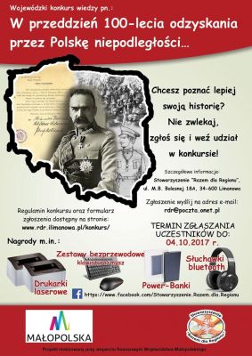 „W przeddzień 100-lecia odzyskania niepodległości…”