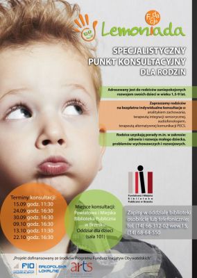 Specjalistyczny punkt konsultacyjny dla rodzin