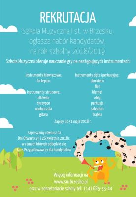 Rekrutacja do Szkoły Muzycznej