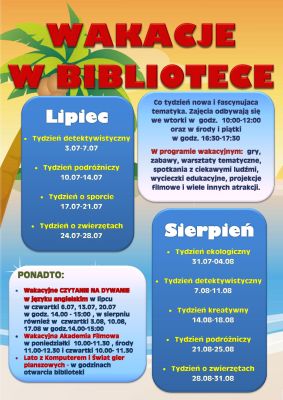 Wakacje w bibliotece