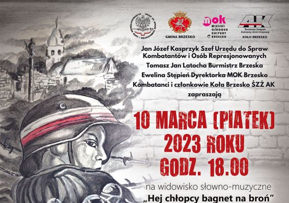 Hej chłopcy bagnet na broń