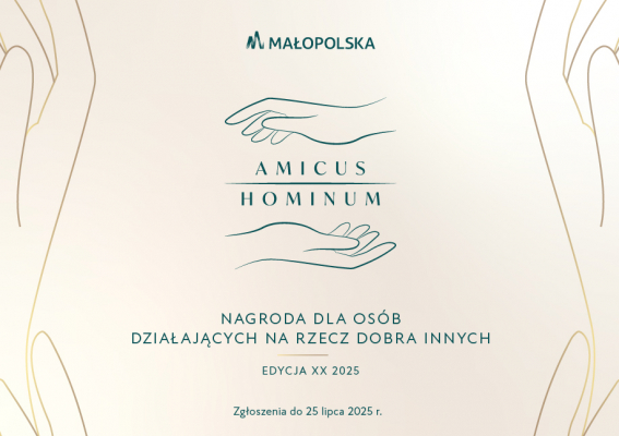 Znasz społecznika lub organizację pozarządową działającą na rzecz innych? Zgłoś ich do konkursu  Województwa Małopolskiego!