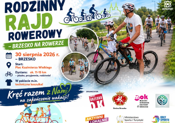 Brzesko na rowerze – zapisy ruszyły!