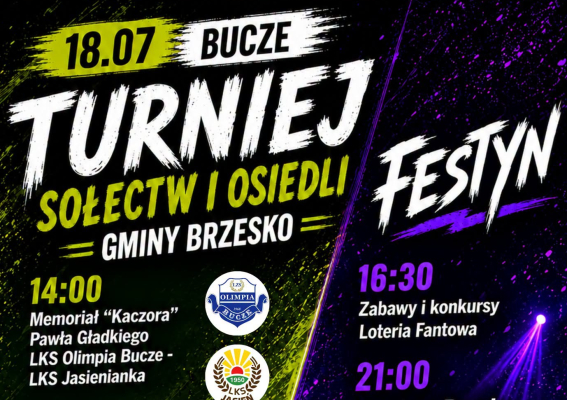 Festyn i Turniej Sołecki w Buczu już w sobotę