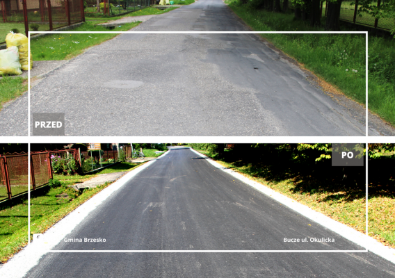 Nowe nawierzchnie w Buczu i Szczepanowie