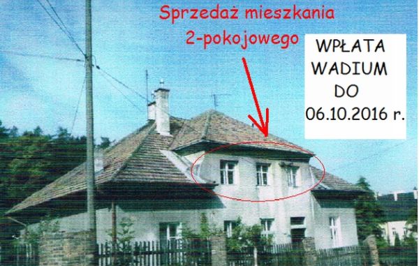 Sprzedaż lokalu mieszkalnego nr 3 przy ulicy Browarnej