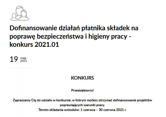 75 mln zł na poprawę bezpieczeństwa w pracy
