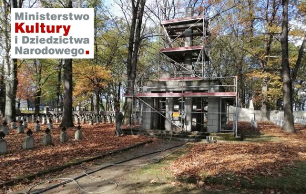 Remont cmentarza wojennego w Brzesku – zadanie współfinansowane przez Ministerstwo Kultury i Dziedzictwa Narodowego