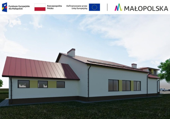 Wykonanie modernizacji budynku Gminnego Ośrodka Sportu i Rekreacji w Mokrzyskach