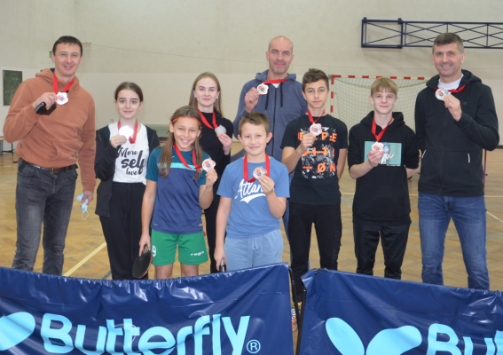 Pingpongowe zmagania szkół