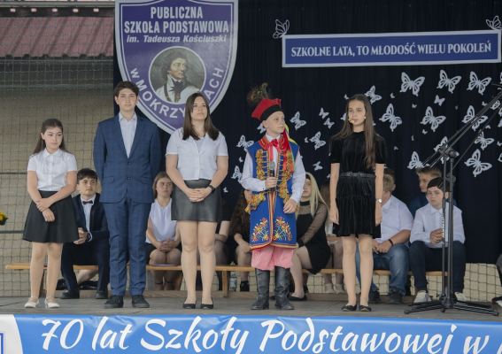 70 lat szkoły w Mokrzyskach