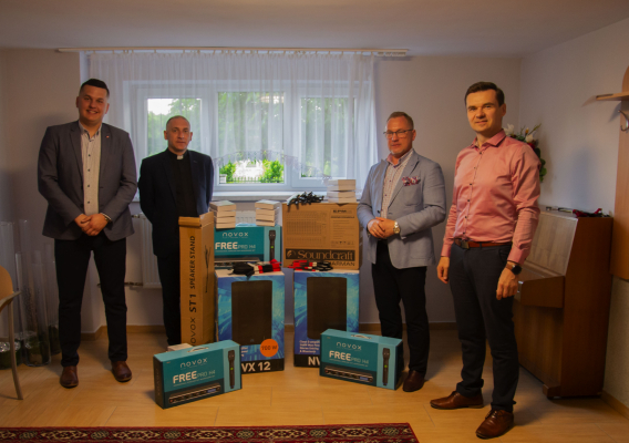 Nagłośnienie dla Mokrzysk