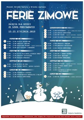 Jak spędzić ferie w Brzesku?