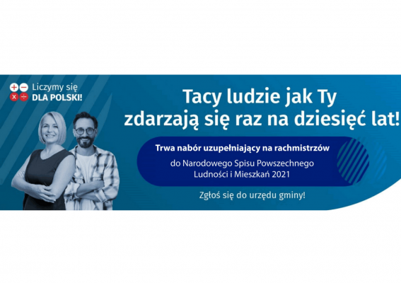 Ogłoszenie O Naborze Uzupełniającym  Na Rachmistrzów Spisowych
