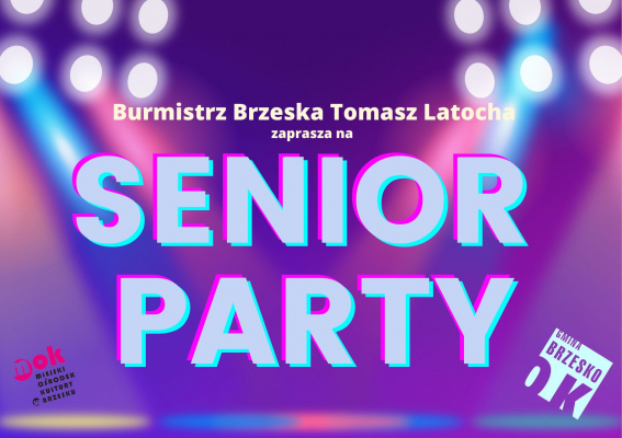 Zaproszenie na Senior Party