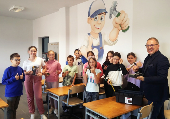 MOKRZYSKA. Pierwsze zajęcia w nowych pomieszczeniach