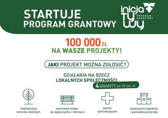 Ruszyła 8. edycja Programu Grantowego InicJaTyWy