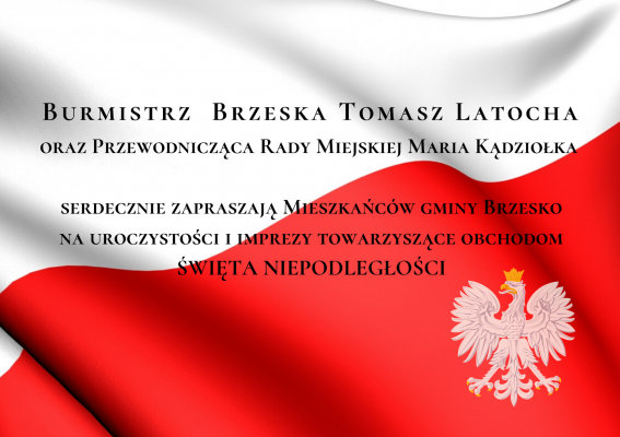 Zaproszenie na Święto Niepodległości