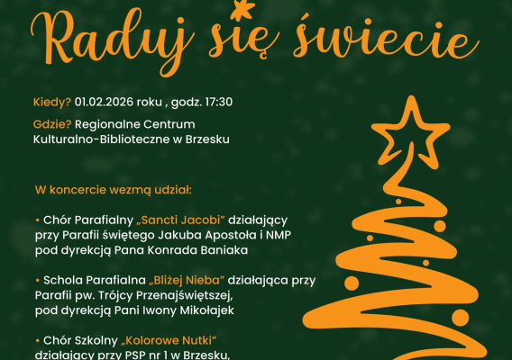 Charytatywny koncert kolęd i pastorałek „Raduj się świecie”