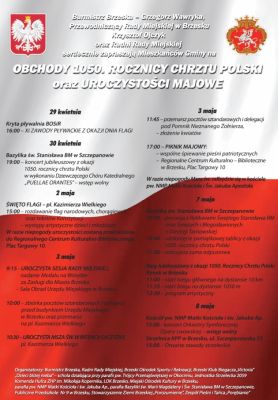 Zaproszenie na majowe święta