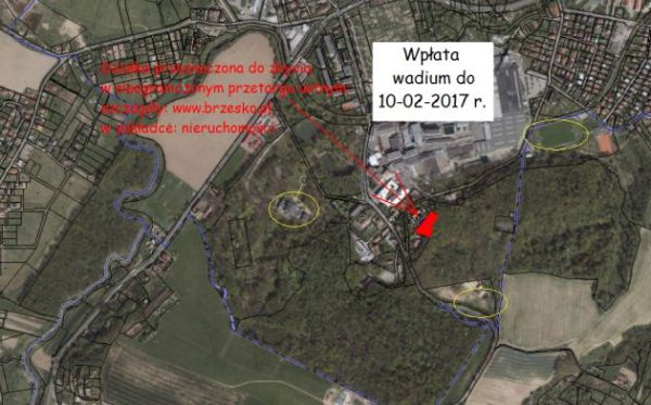 Sprzedaż działki przy ulicy Okocimskiej