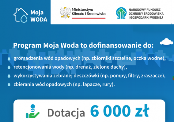 Ruszył nabór wniosków na przydomowe systemy zbierania deszczówki