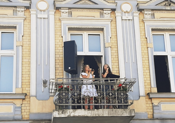 Balkon muzyczny i ... taneczny