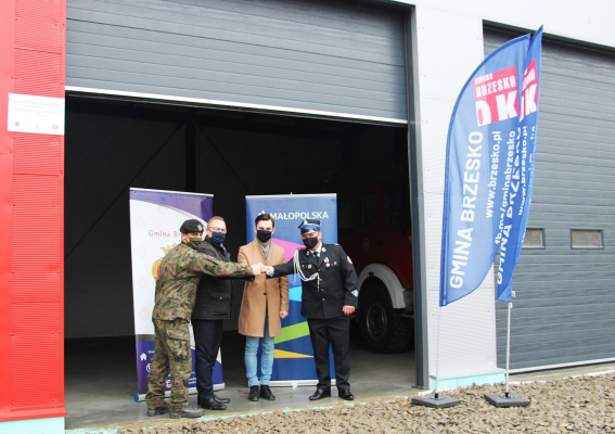 Poręba Spytkowska – nowy garaż dla OSP