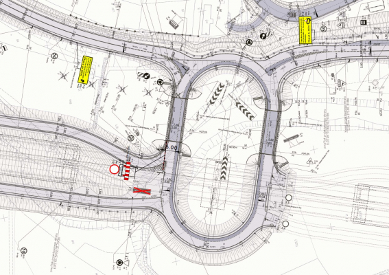 Przedłużenie Czasowej Organizacji Ruchu na DK75 (jezdnia lewa)