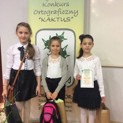 Ortograficzne sukcesy najmłodszych 