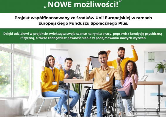 Ruszył piąty nabór do projektu „NOWE możliwości!”