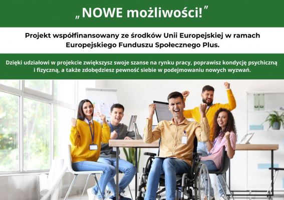Ruszył siódmy nabór do projektu „NOWE możliwości!”