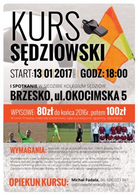 Kurs na sędziego piłki nożnej