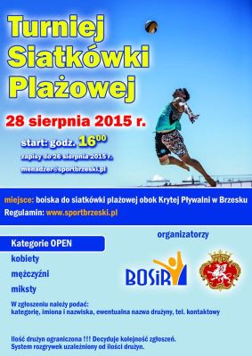 Turniej siatkówki plażowej