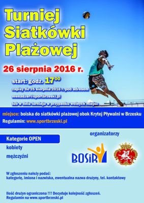 Turniej Siatkówki Plażowej