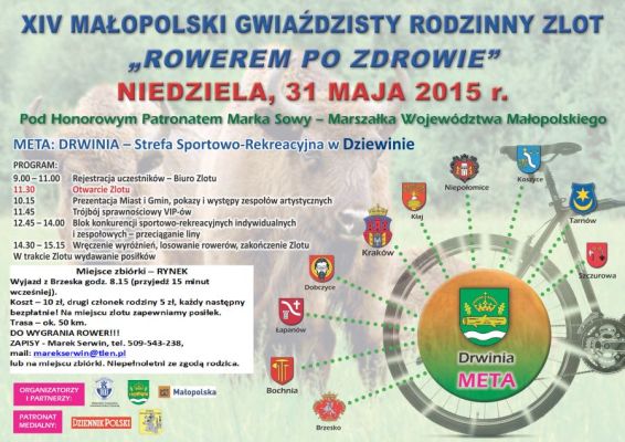 „Rowerem po zdrowie - 2015 ” 