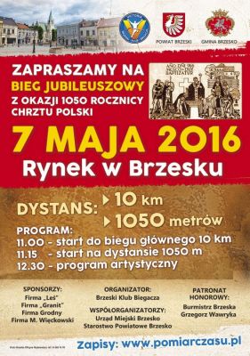 Bieg z okazji rocznicy chrztu Polski