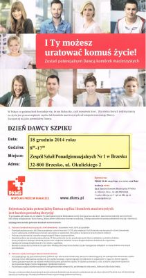 Dzień dawcy szpiku w Brzesku