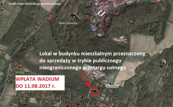 Sprzedaż lokalu przy ul. Goetzów Okocimskich 51 w Okocimiu