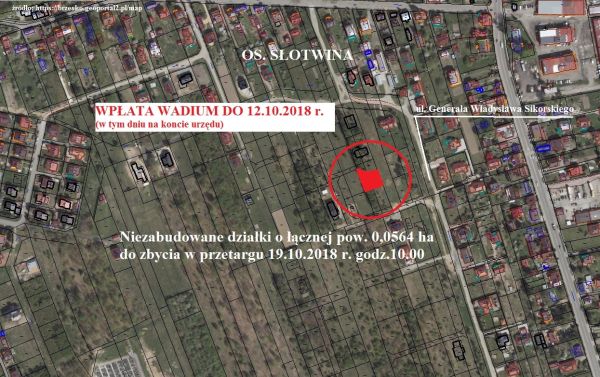 Sprzedaż nieruchomości przy ul. Mickiewicza