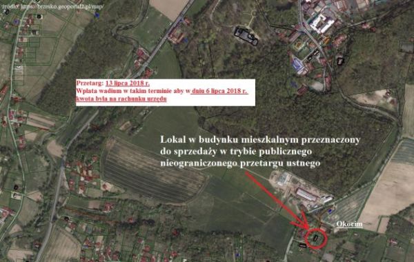 Sprzedaż lokalu mieszkalnego nr 2 w budynku położonym przy ul. Goetzów Okocimskich 47 w Okocimiu