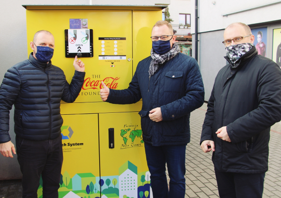 Pierwszy recyklomat w Brzesku