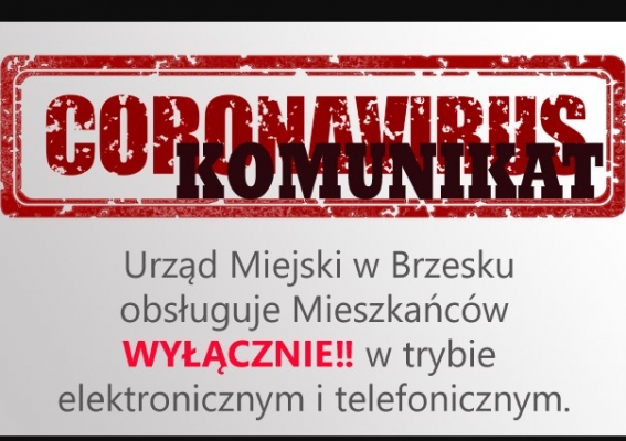 Koronawirus komunikat