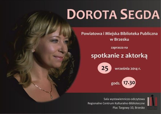 Spotkanie z Dorotą Segdą